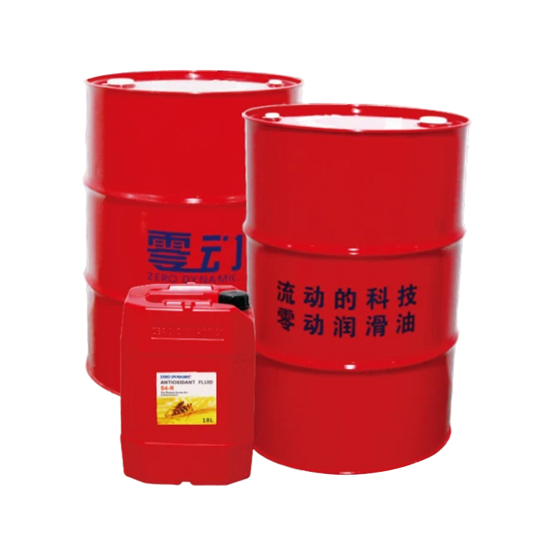 How does the base oil formula of fully synthetic air compressor oil affect its high temperature antioxidant performance?